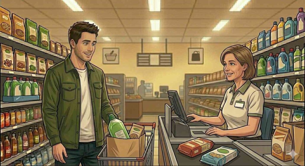 Daily Life Spoken English Conversation Supermarket or Grocery